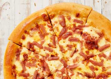 1 x Ham and Cheese Pizza Slice